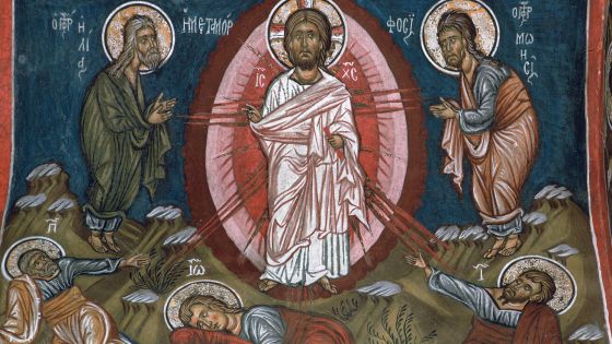 image:Image V liturgii druhé postní neděle má své pevné místo evangelium o proměnění Páně.