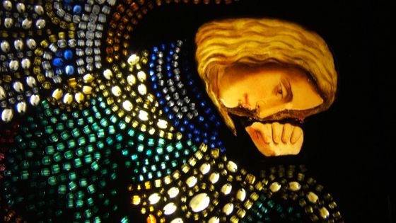 image:Image Detail zrekonstruovaného oltáře Božího hrobu v kostele sv. Leonarda v Hněvotíně.