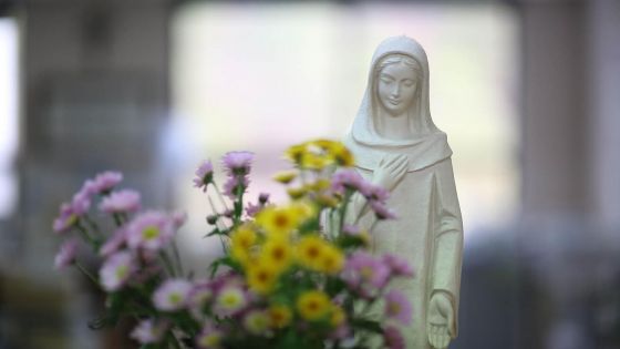 image:Image Spojení měsíce květů a květin s Marií – „šáronským kvítkem, lilií v dolinách“ z Písně písní – trvá už tolik staletí, až se nám stalo zcela přirozeným.