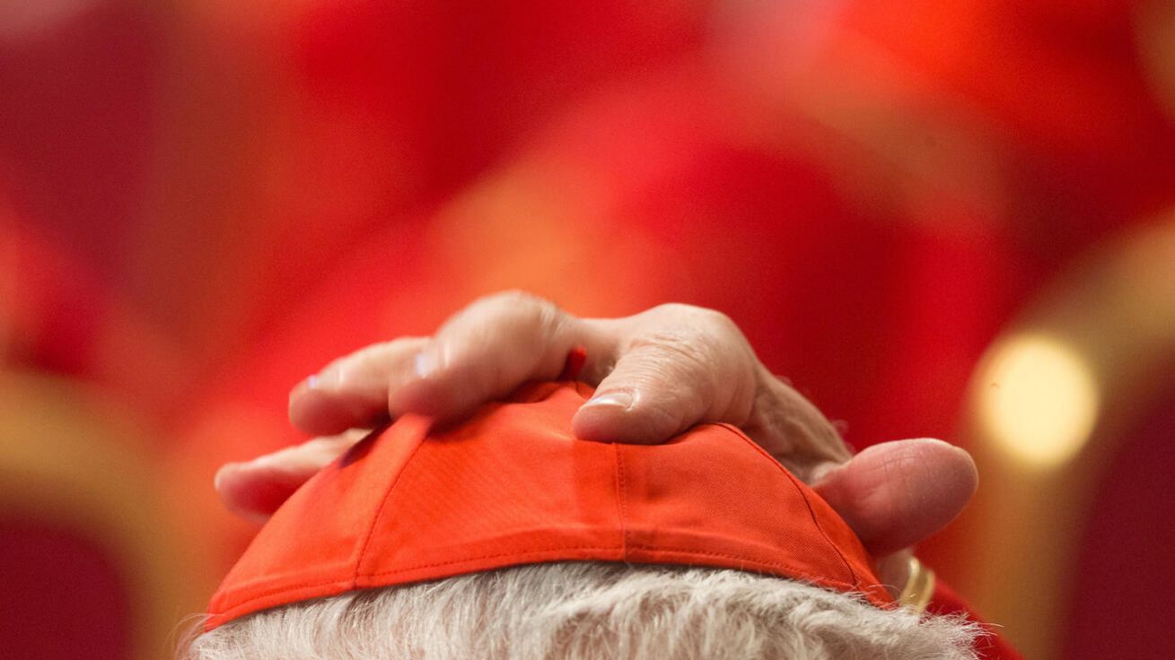 image:Image Většina kardinálů volitelů oprávněných k účasti na konkláve získala červené solideo během pontifikátu papeže Františka.