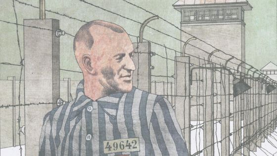 image:Image P. Richard Henkes v Dachau v komiksu německých tvůrců Alexandry Kardinarové a Volkera Schlechta (umělecké jméno Drushba Pankow).