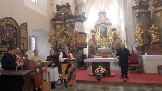 image:Image Kostel sv. Prokopa byl znovu otevřen za přítomnosti biskupa Vlastimila Kročila.