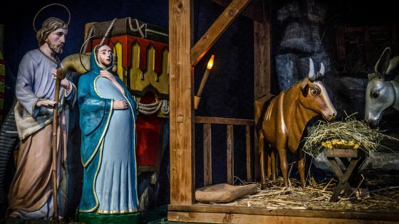 image:Image Návštěvníci ostravské katedrály se v adventu ptali, proč chybí v betlémě Ježíšek. Letos dostali odpověď: přibyla
figurka Panny Marie v požehnaném stavu. 