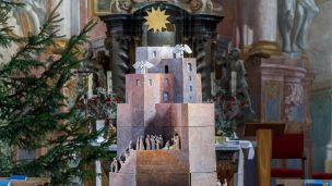 „Vodolský betlém“ jako věž image:Image „Vodolský betlém“ jako věž