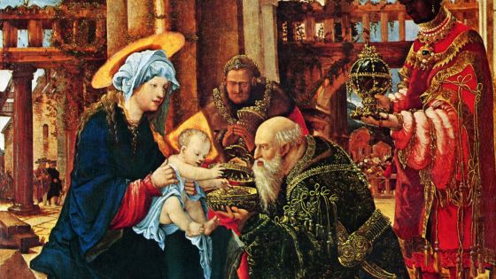 image:Image Albrecht Altdorfer (1480–1538), Klanění tří králů, cca 1530–1535, olej na desce, Městské muzeum ve Frankfurtu, Německo.