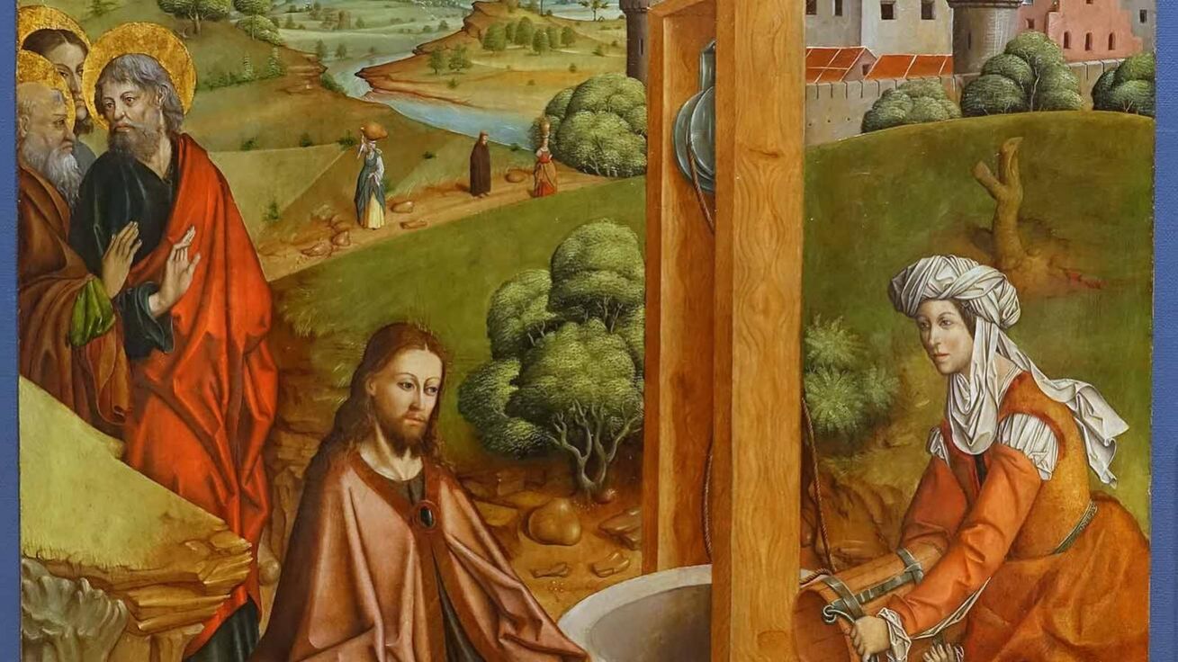 image:Image Fernando Gallego: Kristus a samařská žena (1480–1488), olej na desce, Umělecké muzeum Arizonské univerzity, USA.