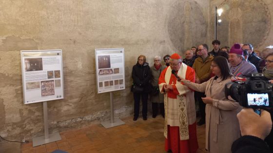 image:Image Kardinál Dominik Duka při otevření zrekonstruovaného kostela sv. Klimenta.