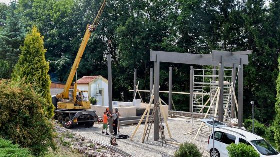 image:Image V Českomoravské Fatimě v Koclířově začala stavba zastřešení kaple Capelinha střední a východní Evropy.
