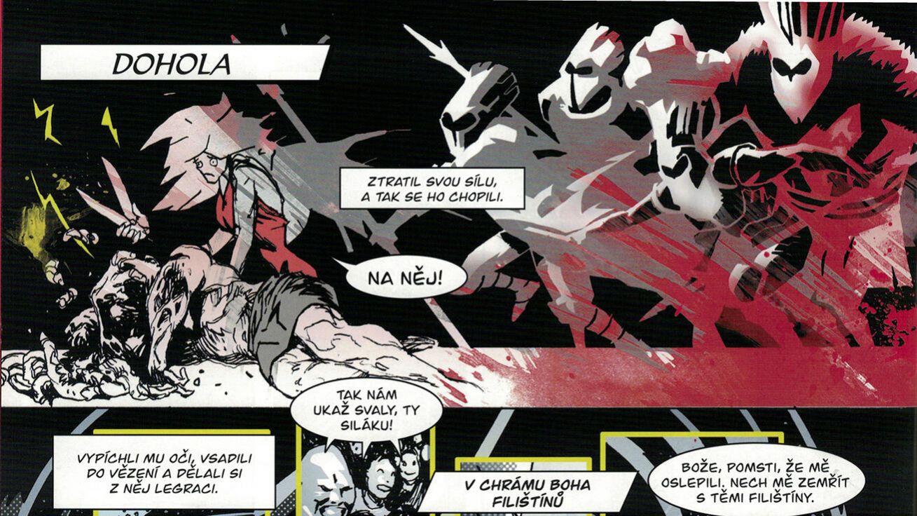 image:Image Komiksový titul Hero Bible tvořili mezinárodně uznávaní umělci.