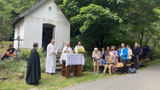 image:Image Mše sv. na Bučině se zúčastnili čeští i němečtí poutníci.