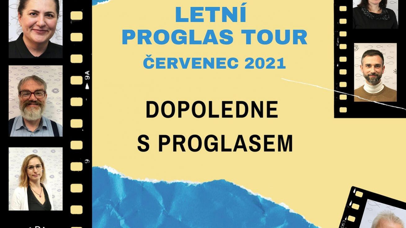 image:Image Na letním turné Proglasu se na vás těší redaktoři Marcela Kopecká, Ráchel Veselá, Pavel Smolek, Kateřina Rózsová a Jan Krbec.