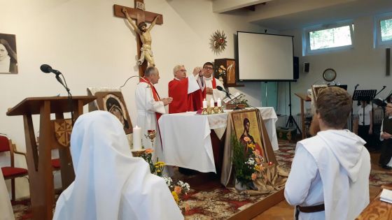 image:Image Minulé pondělí ve Střelicích sloužil mši svatou biskup Pavel Konzbul.
