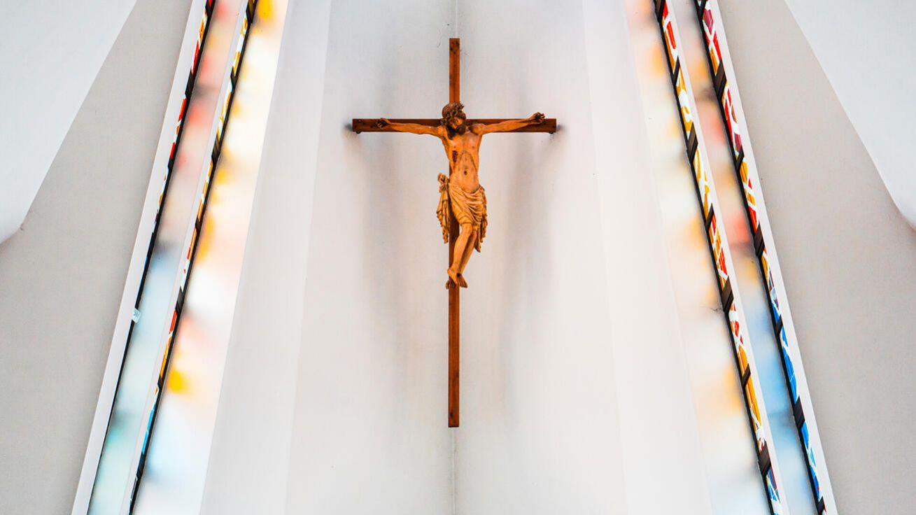 image:Image Když ignorujeme rány našeho světa, Kristovy rány v současném světě, nemáme právo říci s apoštolem Tomášem: Můj Pán a můj Bůh!