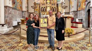 Františkáni přivezli putovní ikonu image:Image Františkáni přivezli putovní ikonu