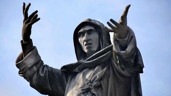 image:Image Italský radikál Savonarola má, podobně jako mnoho jemu podobných, i druhý život. Vzhlíží k němu tamější nacionalisté.