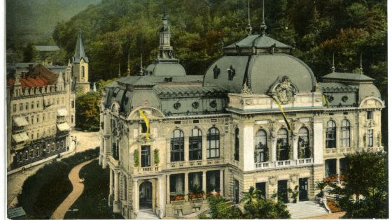 image:Image Magazín Přesah představí karlovarské Císařské lázně, jejichž krásu a aleganci zachycuje pohlednice z roku 1910. Tehdy Císařské lázně zažívaly dobu největší slávy a po dokončené obnově jsou v plném lesku i dnes. 