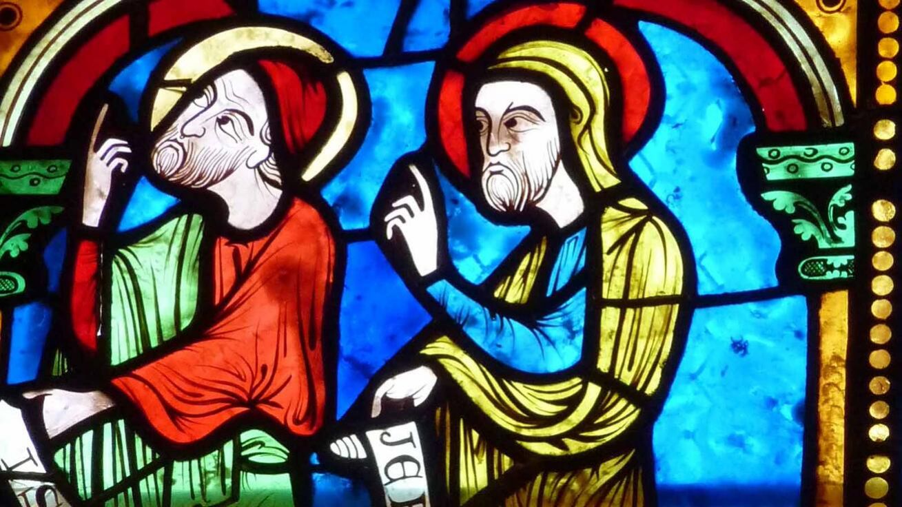 image:Image Vitráž se starozákonními proroky Izaiášem a Jeremiášem (katedrála svatého Jeronýma, Digne-les-Bains, Francie)