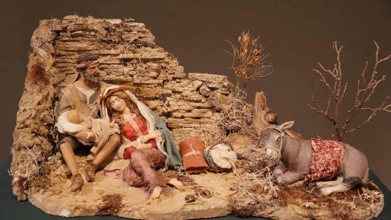 image:Image Třebíčským muzeem září světlo betlémů