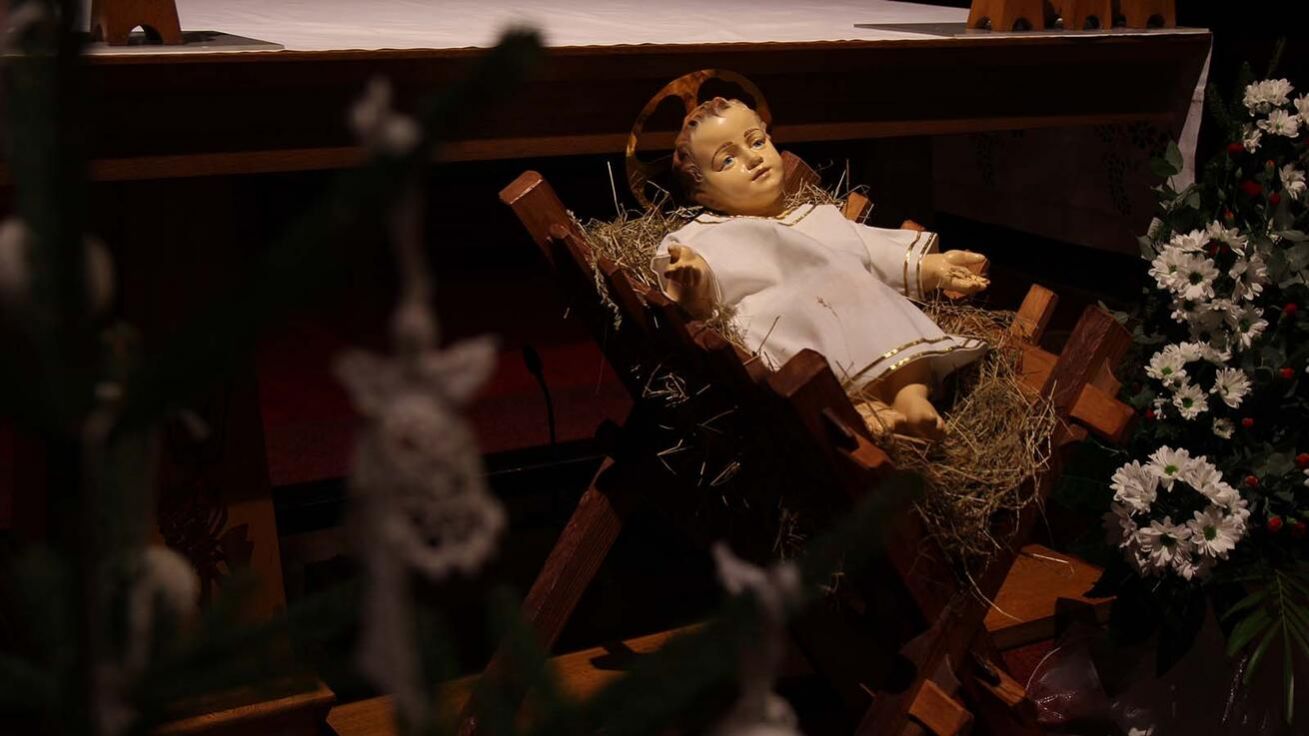 image:Image „Narození Ježíše je středobodem Vánoc a my si přejeme, aby se s ním mohlo setkat co nejvíce lidí,“ říká štípský farář P. František Sedláček.