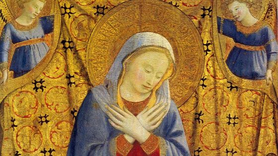 image:Image Fra Angelico: Madona s dítětem (kol. 1430, tempera na desce, Národní galerie ve Washingtonu, USA).