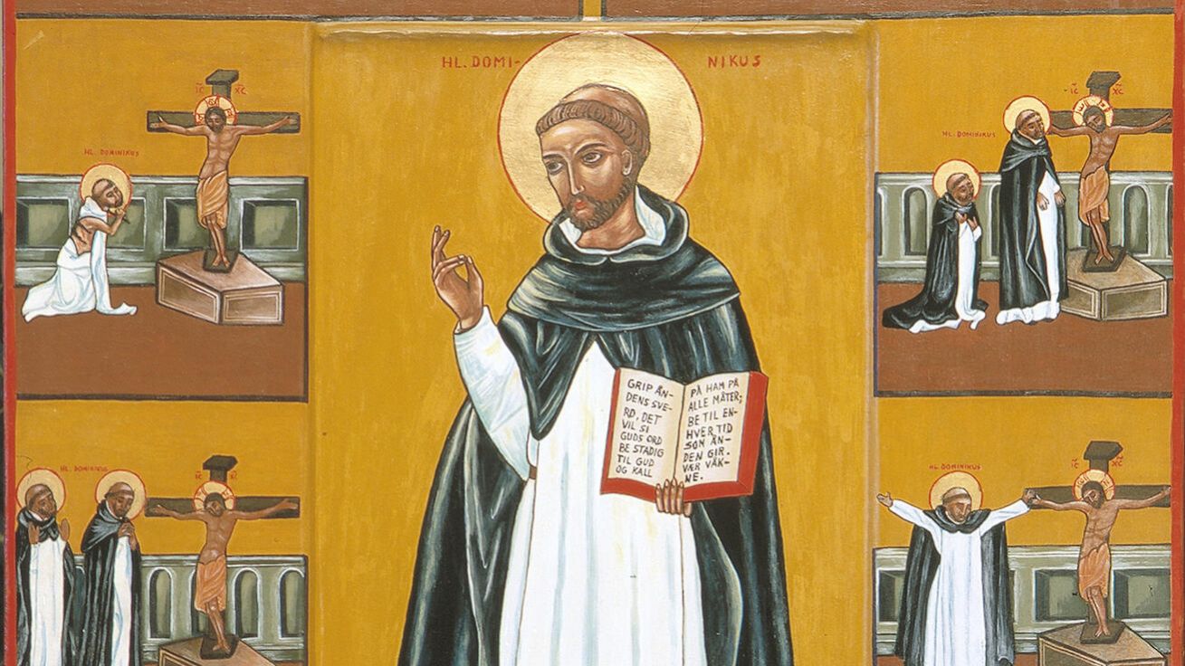 image:Image Ilustrace znázorňuje devět způsobů Dominikovy modlitby.