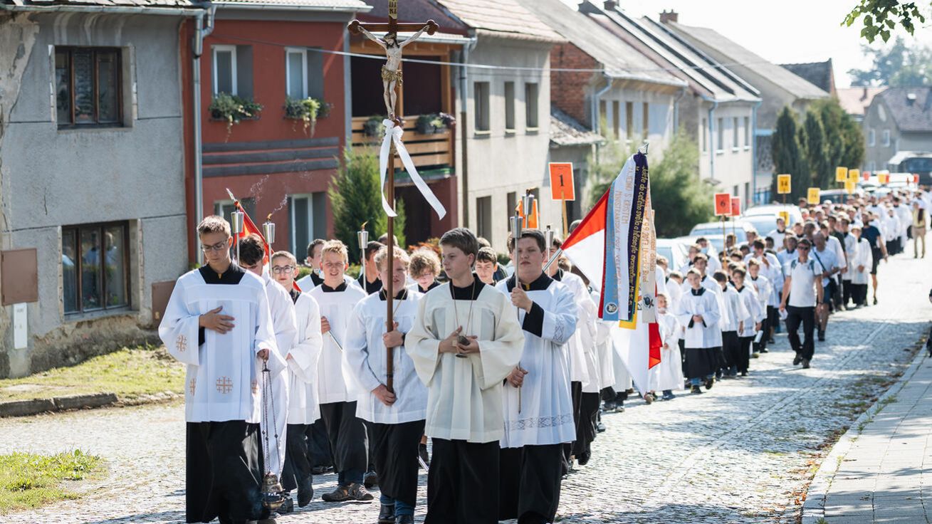 image:Image Veliký zájem ministrantů nás příjemně překvapil, přiznávají pořadatelé pouti.