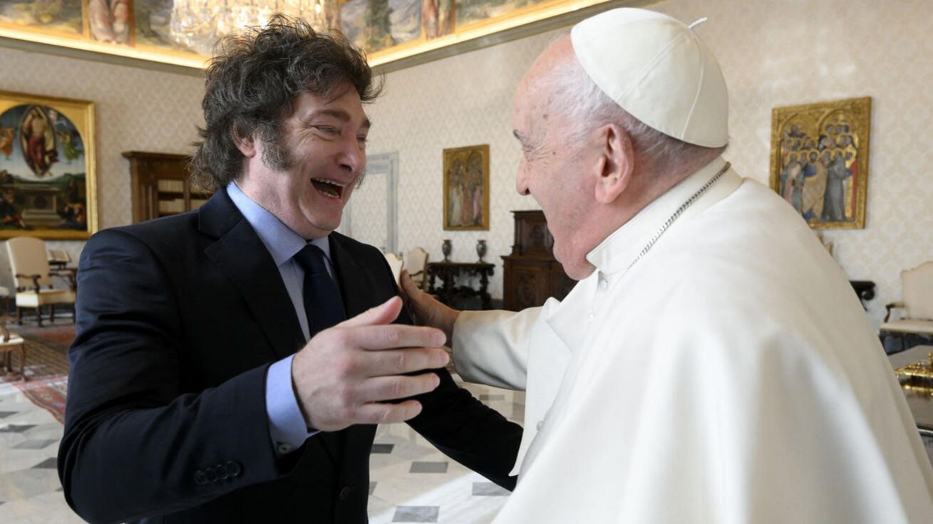 image:Image Javier Milei nejdřív papeže urážel, teď ho zve do Argentiny.