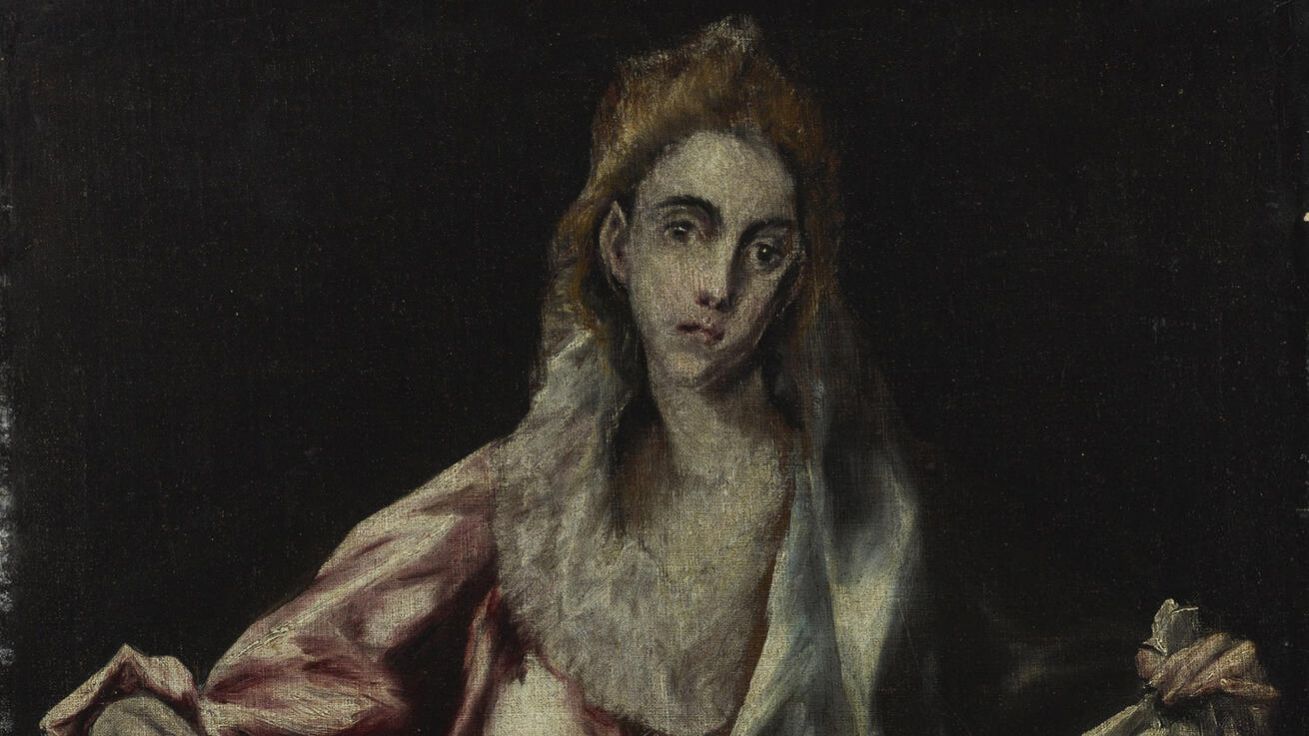 image:Image El Greco (1541-1614), Svatá Veronika se Svatým rubášem, olej na plátně, med lety 1606-1614, Museode Santa Cruz, Toledo, Španělsko.