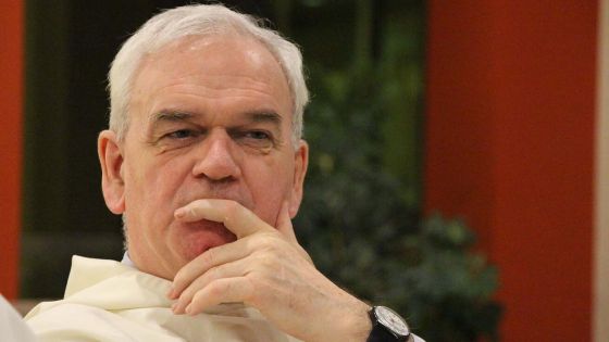 image:Image „Čtěme přímo Akvinského text, a ne jen interpretace jeho myšlenek, které jsou více či méně zkreslené zájmy přednášejícího,“ vybízí znalec jeho díla irský dominikán Vivian Boland.