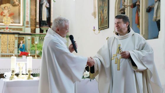image:Image V Olbramovicích se sešli dva rodáci z Jihlavy – P. Vojtěch Kodet a P. Jan Fiala.