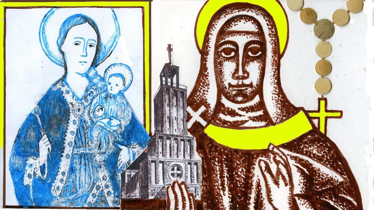 Svatá Hedvika spojuje Slezsko, Polsko a Německo, ale je také patronkou vyhnanců z vlasti a snoubenců.  image:Image Svatá Hedvika spojuje Slezsko, Polsko a Německo, ale je také patronkou vyhnanců z vlasti a snoubenců.