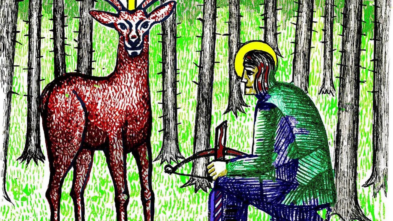 Památka sv. Huberta se slaví 3. listopadu, kdy v roce 727 zemřel. Je patronem lovců a myslivců. image:Image Památka sv. Huberta se slaví 3. listopadu, kdy v roce 727 zemřel. Je patronem lovců a myslivců.
