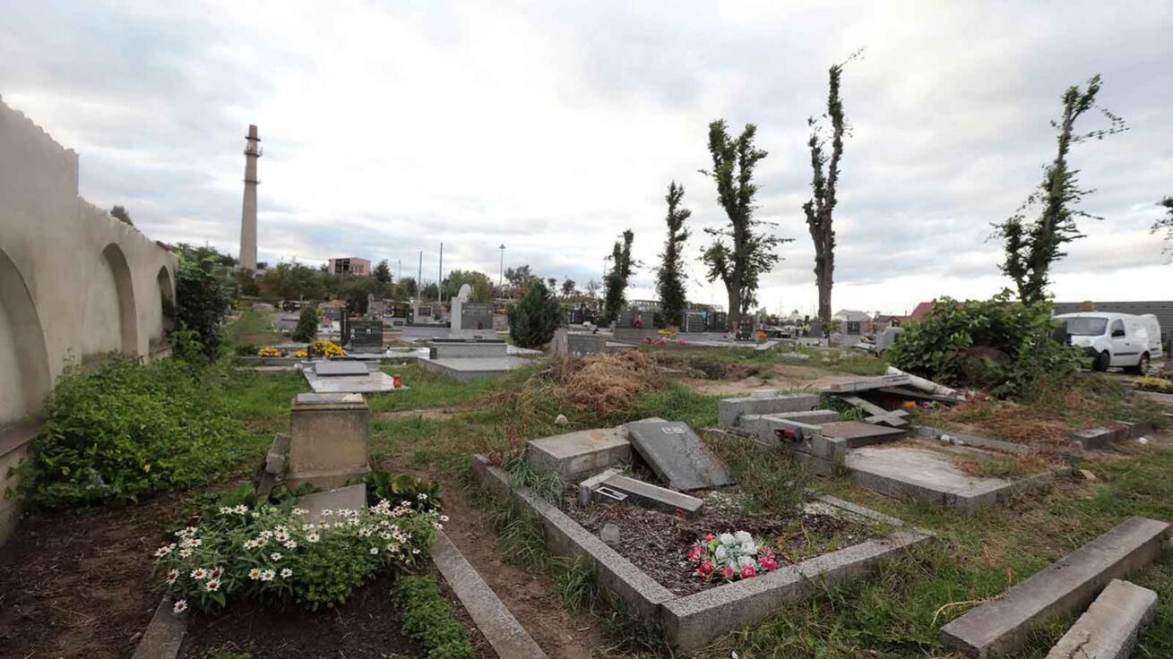 image:Image Hřbitov v Mikulčicích patřil k těm tornádem nejvíce poničeným.