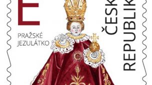 image:Image Nová poštovní známka s Pražským Jezulátkem