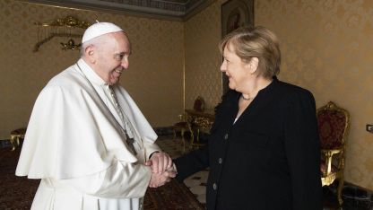 image:Image Papež se setkal s Angelou Merkelovou