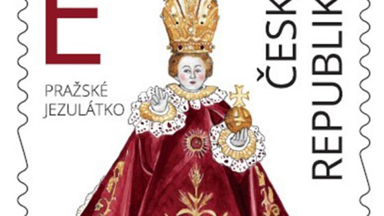 image:Image Nová poštovní známka s Pražským Jezulátkem
