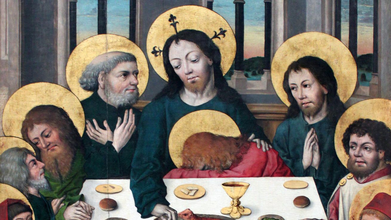 image:Image „Ježíš je nevyčerpatelný pramen života, u něj není třeba se bát, že by naše pravá očekávání zklamal,“ připomíná autor článku. Reprodukce obrazu Mistra Amsterdamského kabinetu (Obrazová galerie v Berlíně).