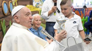 Nečekaná návštěva papeže Františka image:Image Nečekaná návštěva papeže Františka