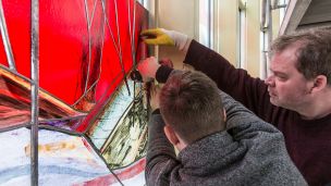 Přípravy na svěcení chrámu image:Image Přípravy na svěcení chrámu