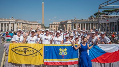 Česká radost ze setkání v Římě image:Image Česká radost ze setkání v Římě