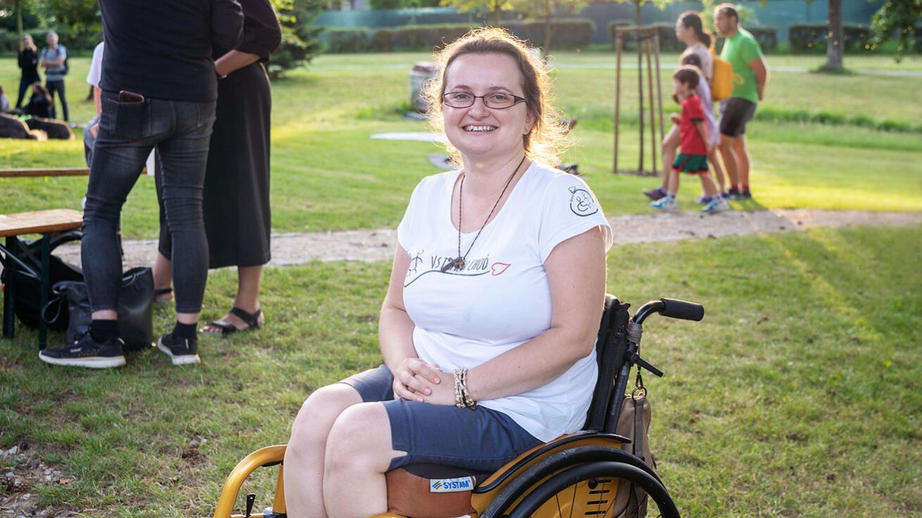image:Image „Člověk nesmí hledět na to, co už nemá, ale na to, co může ruku v ruce s Pánem ještě vykonat,“ říká Marie Steinerová.