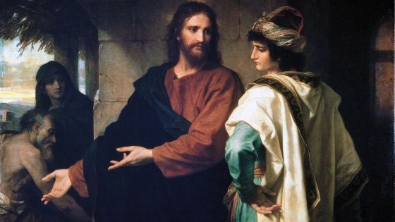 image:Image Heinrich Hofmann (1824–1911): Kristus a bohatý mladý muž (obraz v baptistickém kostele v New Yorku, USA).