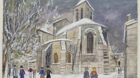 image:Image Maurice Utrillo: Kostel sv. Petra na Montmartru (1930).