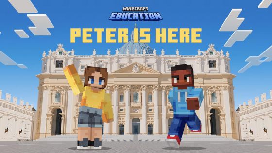 image:Image Nová verze Minecraftu je o Vatikánu a jmenuje se: Petr je zde.