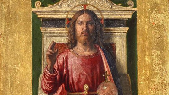 image:Image Giovanni Battista Cima (1459–1518): Salvator Mundi, Kristus, spasitel světa (Puškinovo muzeum, Moskva, Rusko).