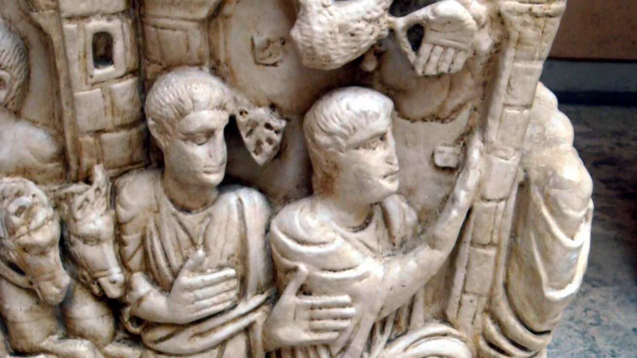 image:Image Stilichův sarkofág (detail, Muzeum římské civilizace, Řím, původně katedrála sv. Ambrože v Miláně, Itálie).
