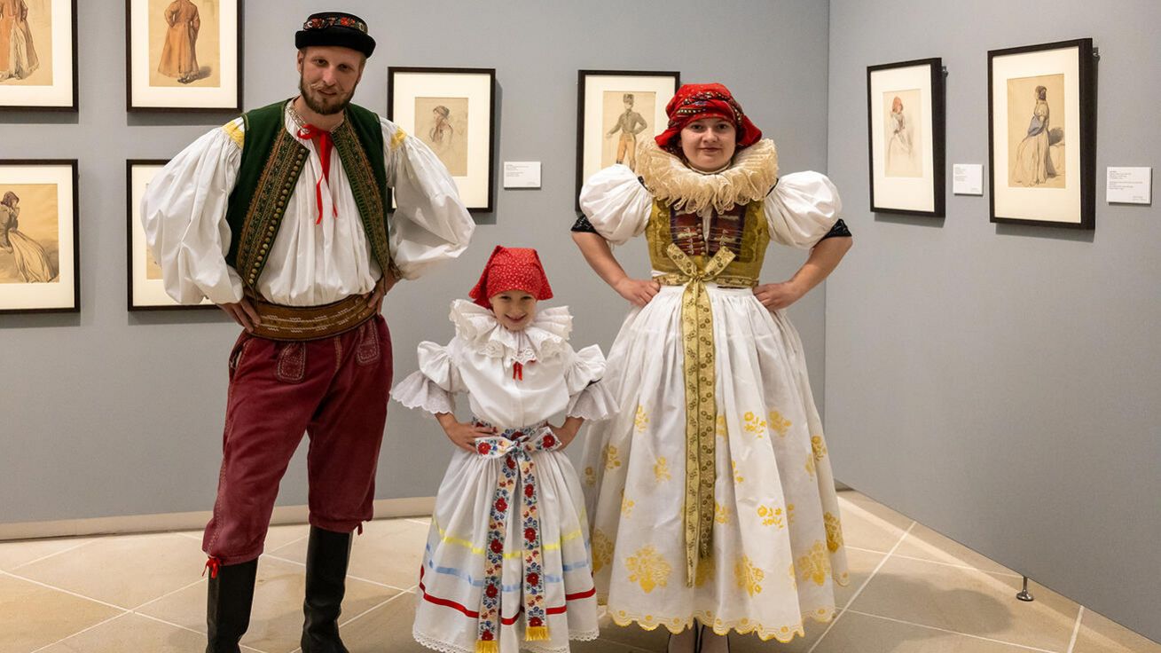 image:Image Z výstavy „Josef Mánes opět na Moravě“, která přibližuje dílo a osobnost českého umělce.