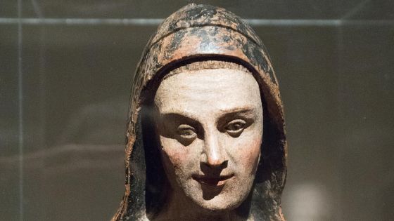 image:Image Svatý Benedikt (1300 – 1310, ořechové dřevo, Národní galerie v Praze).