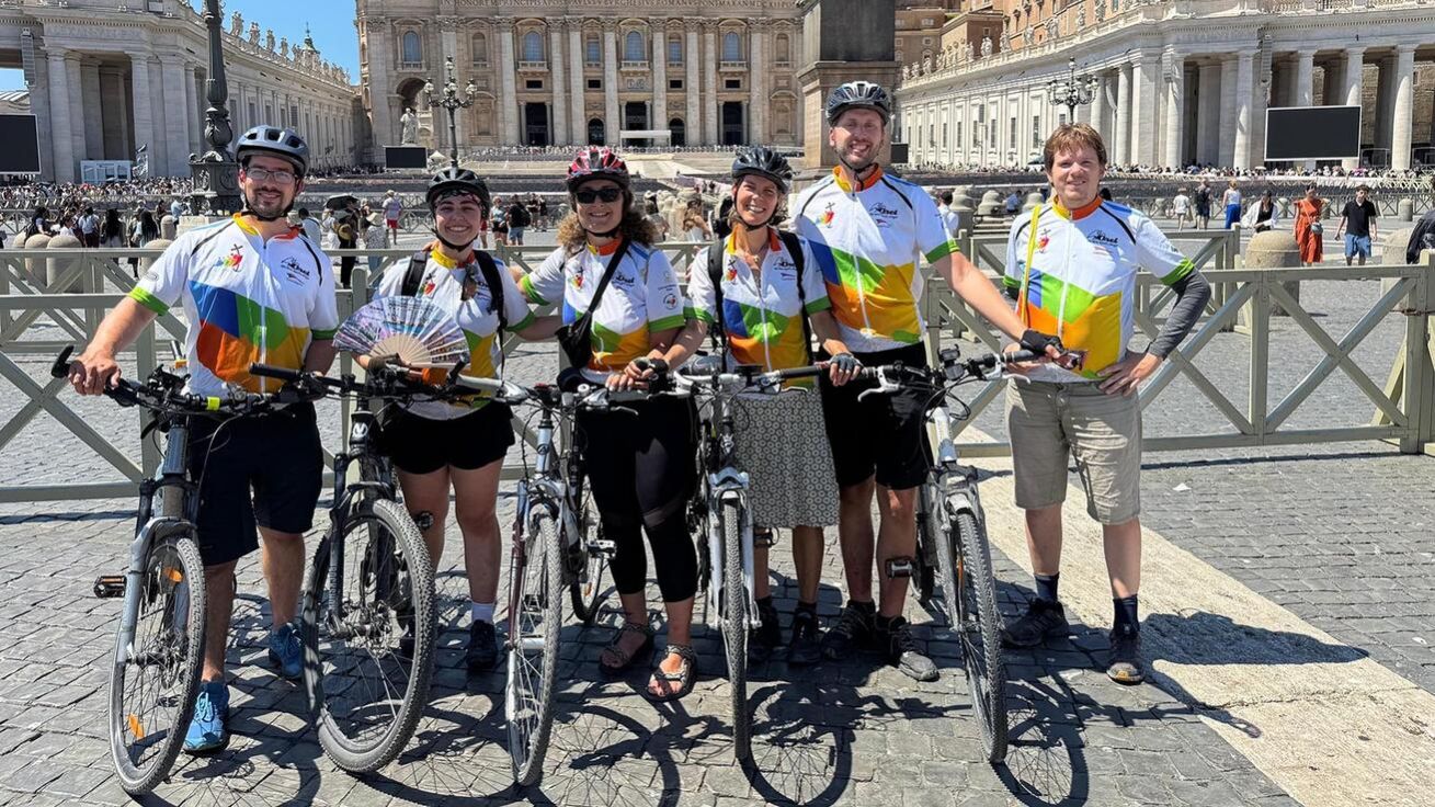 image:Image Cyklopoutníci dorazili do Věčného města z Padovy.