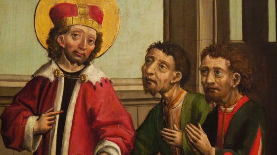 image:Image Mistr z Eggenburgu: Svatý Václav osvobozuje vězně (kol. 1490, Rakousko).